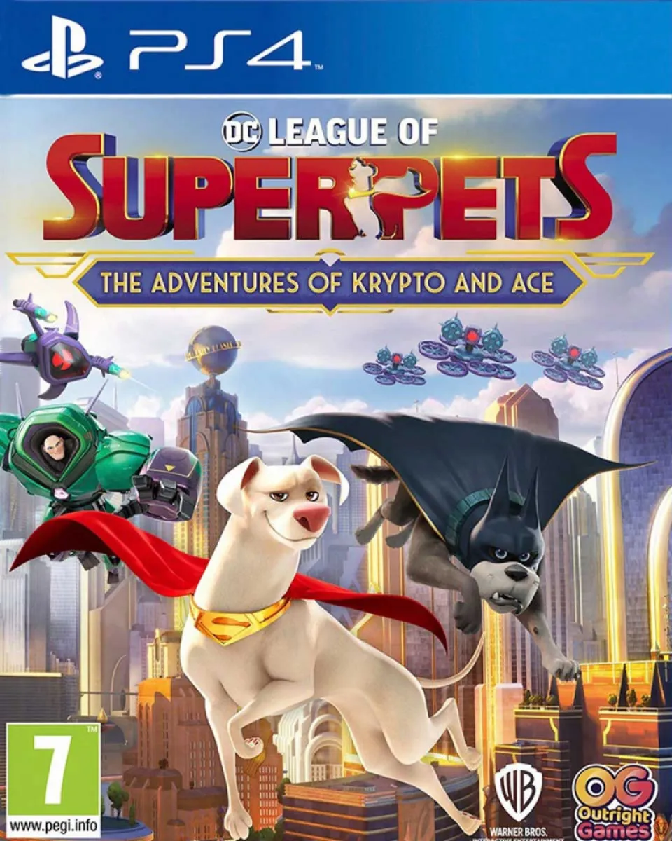 PS4 DC League of Super-Pets - The Adventures of Krypto and Ace 