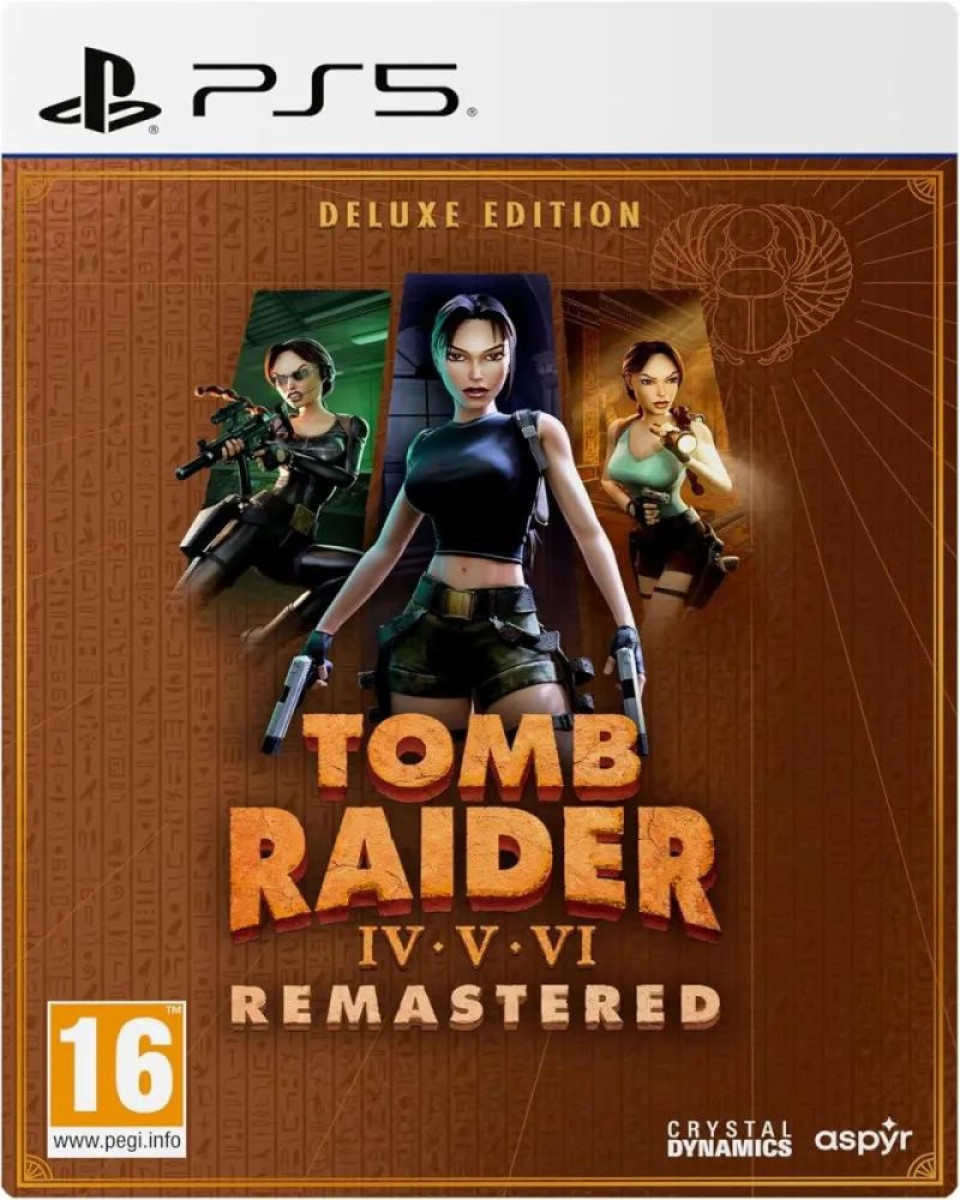 PS5 Tomb Raider IV-VI Remastered Starring Lara Croft - Deluxe Edition 