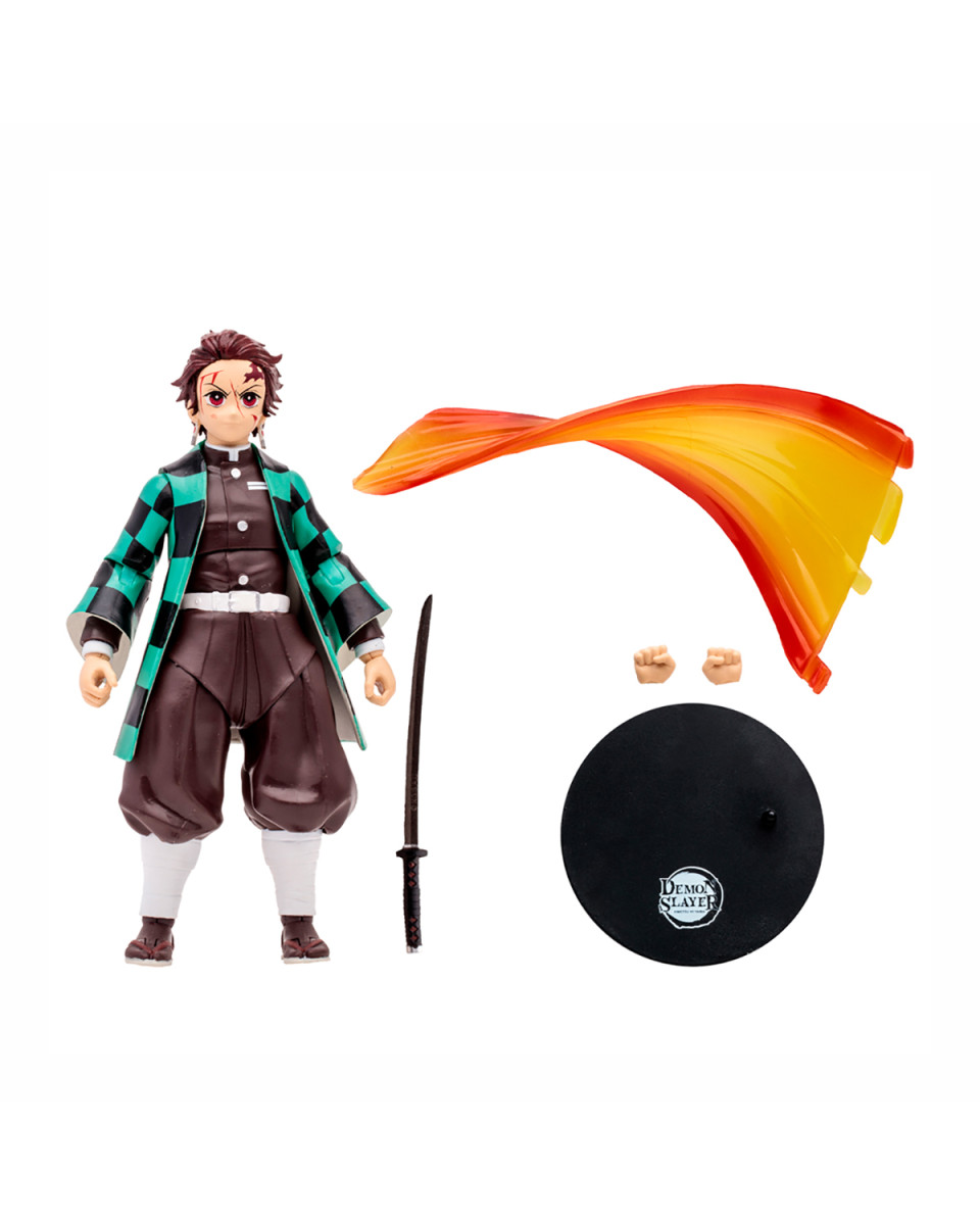 Action Figure Demon Slayer Kimetsu No Yaiba - Tanjiron Kamado (Rui Battle) 