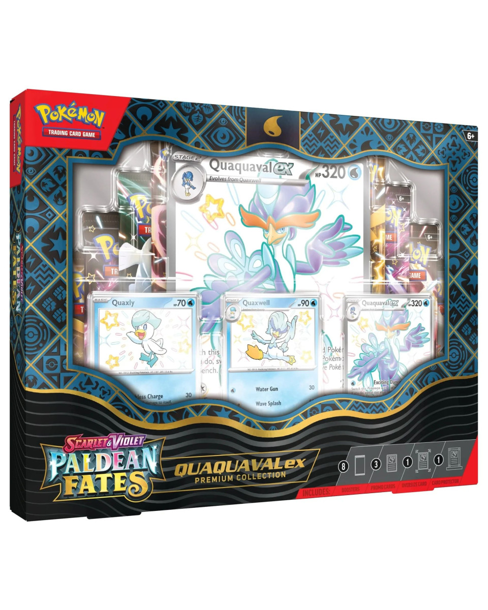 Board Game - Pokemon - Scarlet & Violet - Paldean Fates - Premium Collection 