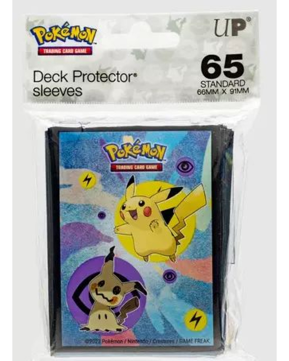 Ultra Pro Deck Protector Sleeves 65 - Pikachu & Mimikyu 