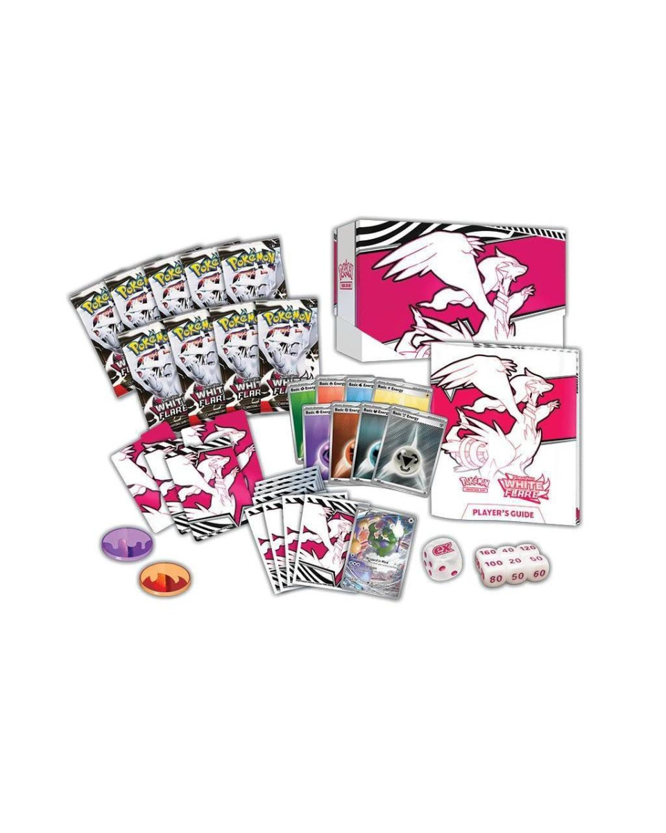 Društvena igra - Pokemon - TCG Scarlet & Violet - White Flare Elite Trainer Box 