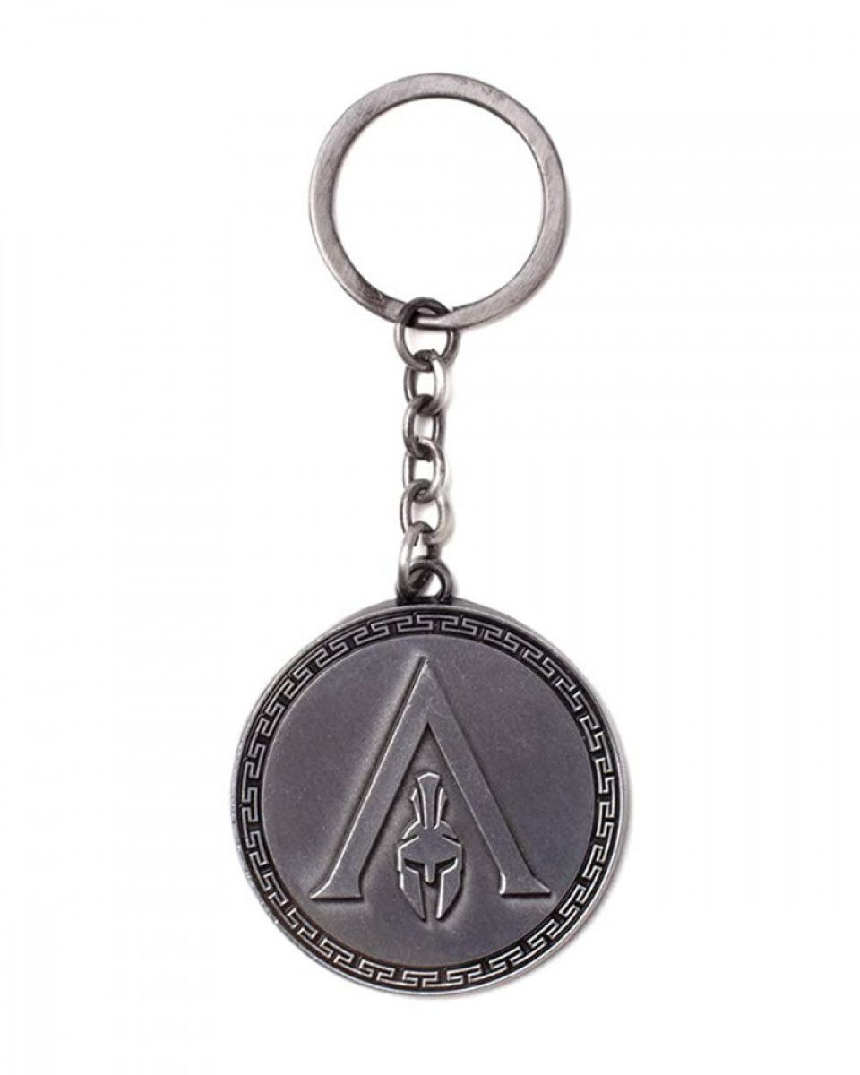 Privezak Difuzed Assassin's Creed Odyssey - Silver Metal Logo 