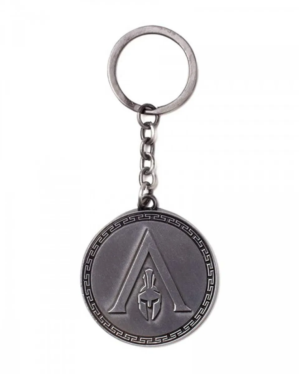 Privezak Difuzed Assassin's Creed Odyssey - Silver Metal Logo 