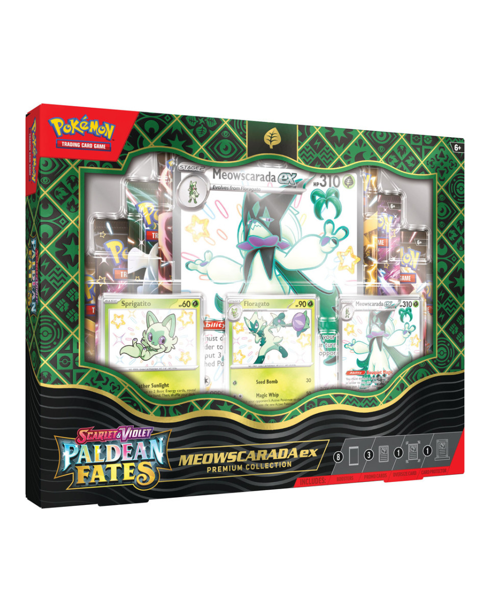 Board Game - Pokemon - Scarlet & Violet - Paldean Fates - Premium Collection 