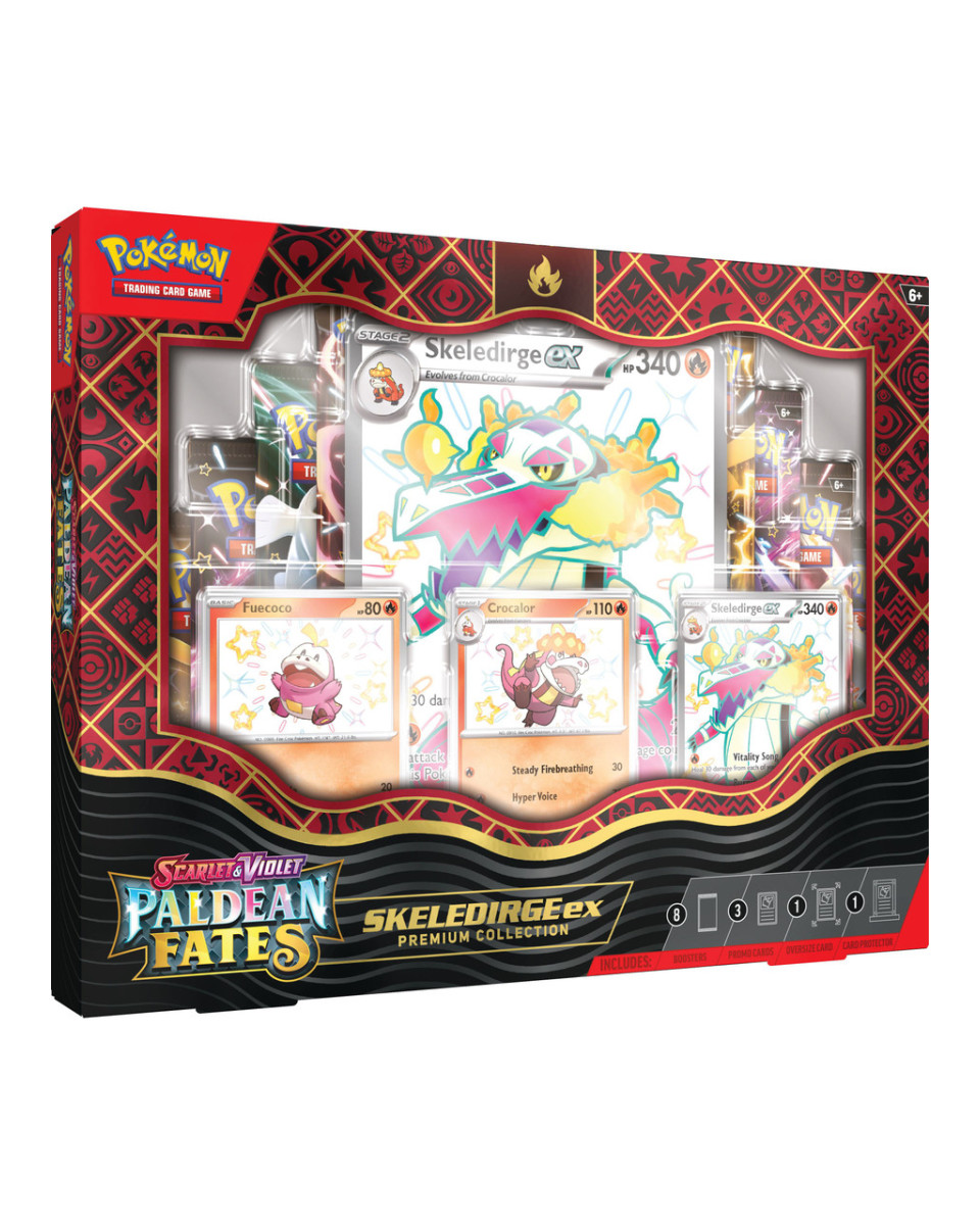 Board Game - Pokemon - Scarlet & Violet - Paldean Fates - Premium Collection 