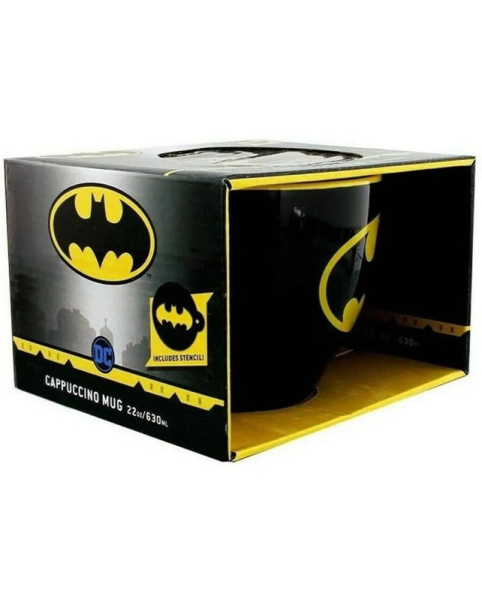 Šolja za Kapućino Batman - Symbol - Mug and Stencil 