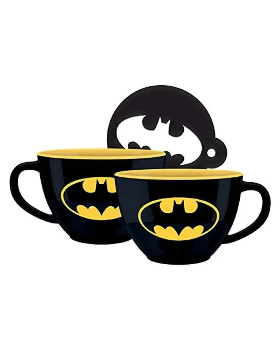 Šolja za Kapućino Batman - Symbol - Mug and Stencil 
