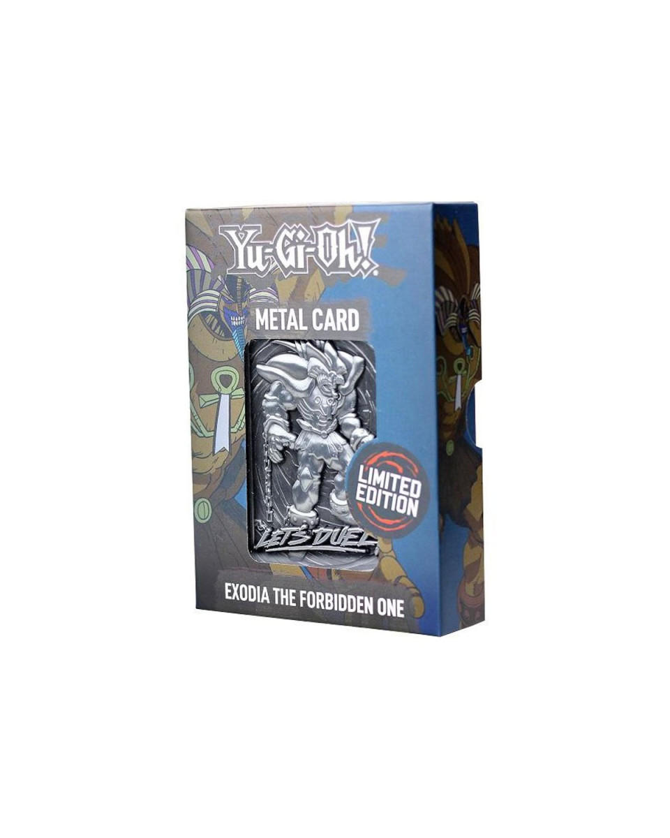 Statue Yu-Gi-Oh! - Exodia The Forbidden  - Replica Metal Card 