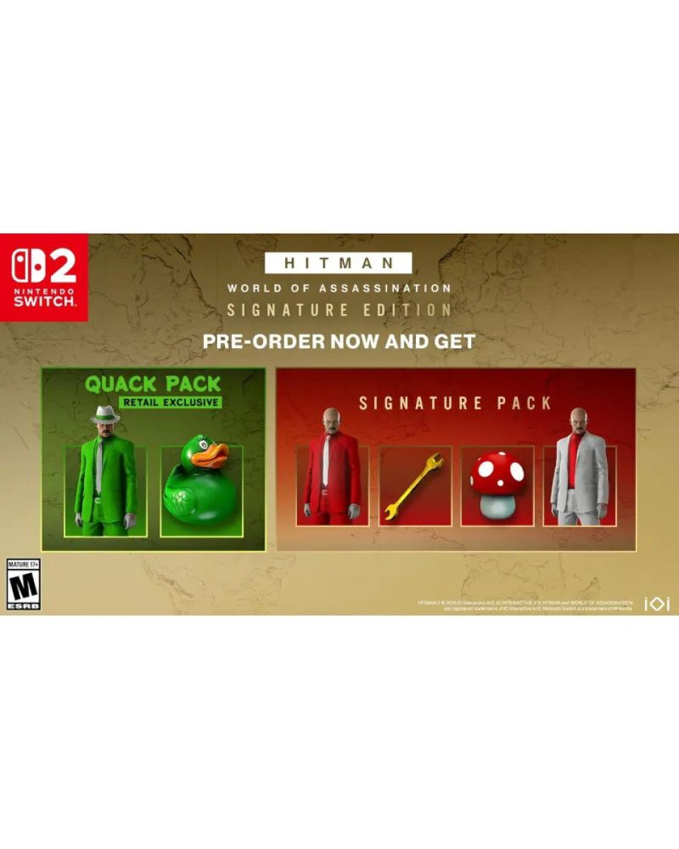 Switch 2 Hitman World of Assassination - Signature Edition 