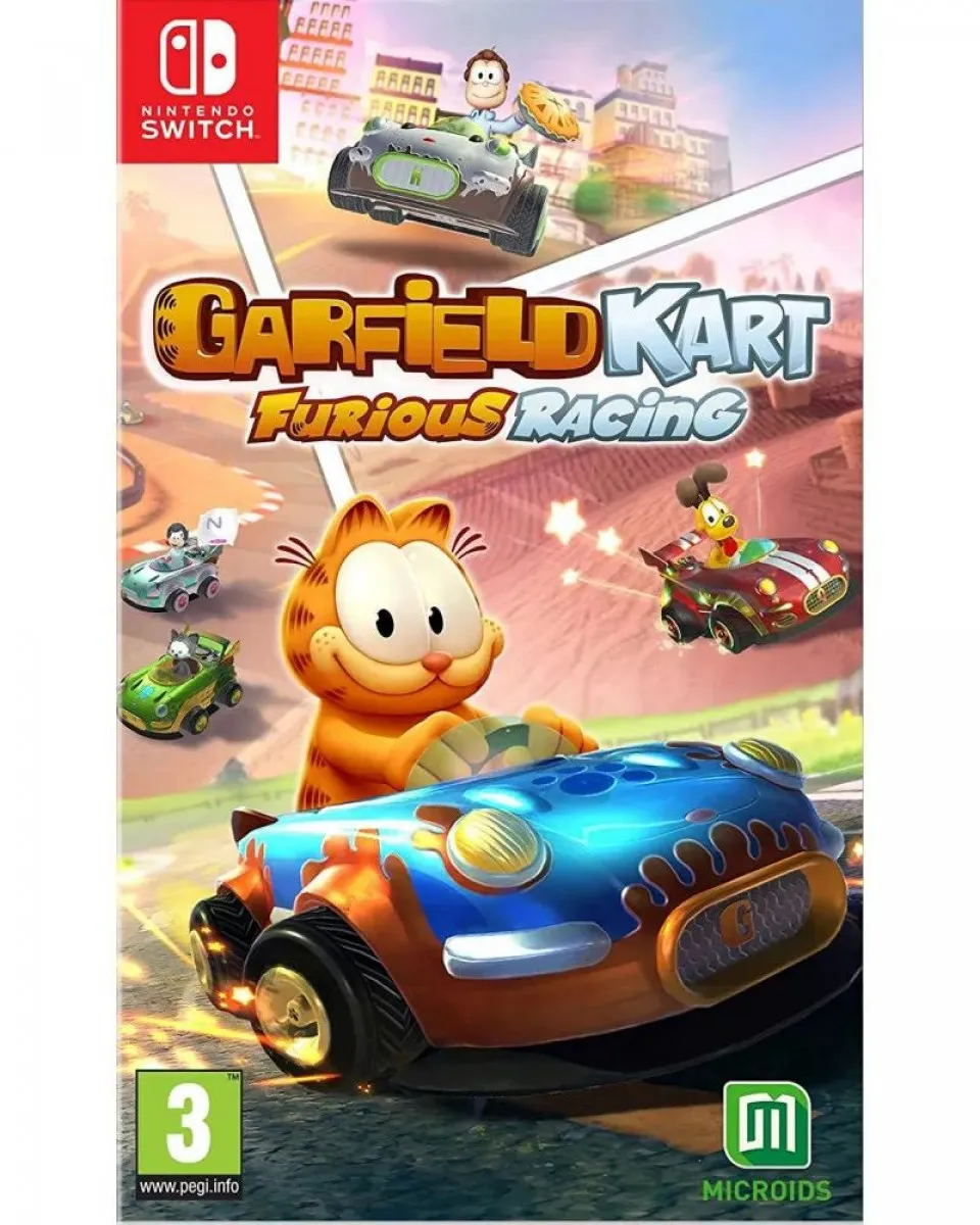 Switch Garfield Kart - Lasagna Party 