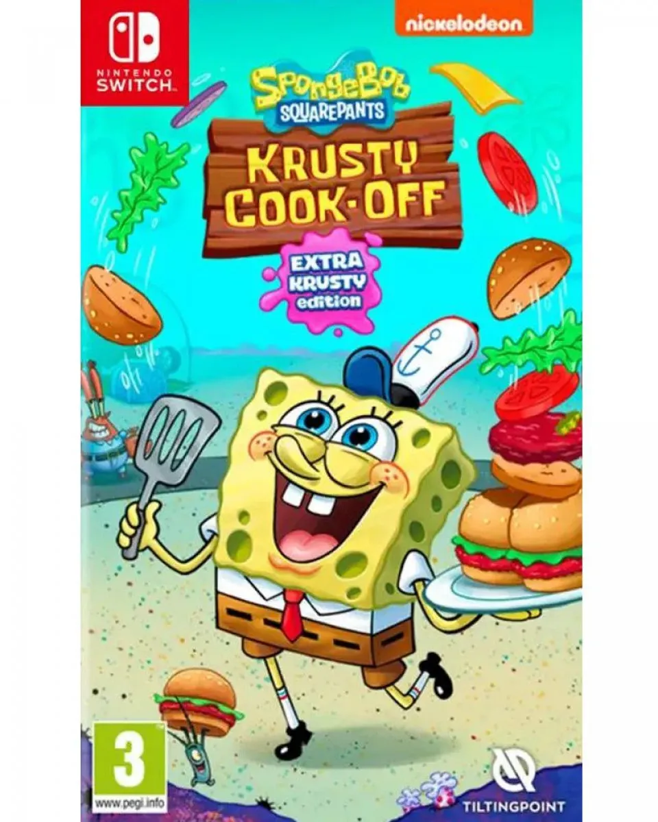 Switch SpongeBob Squarepants - Krusty Cook-Off - Extra Krusty Edition 