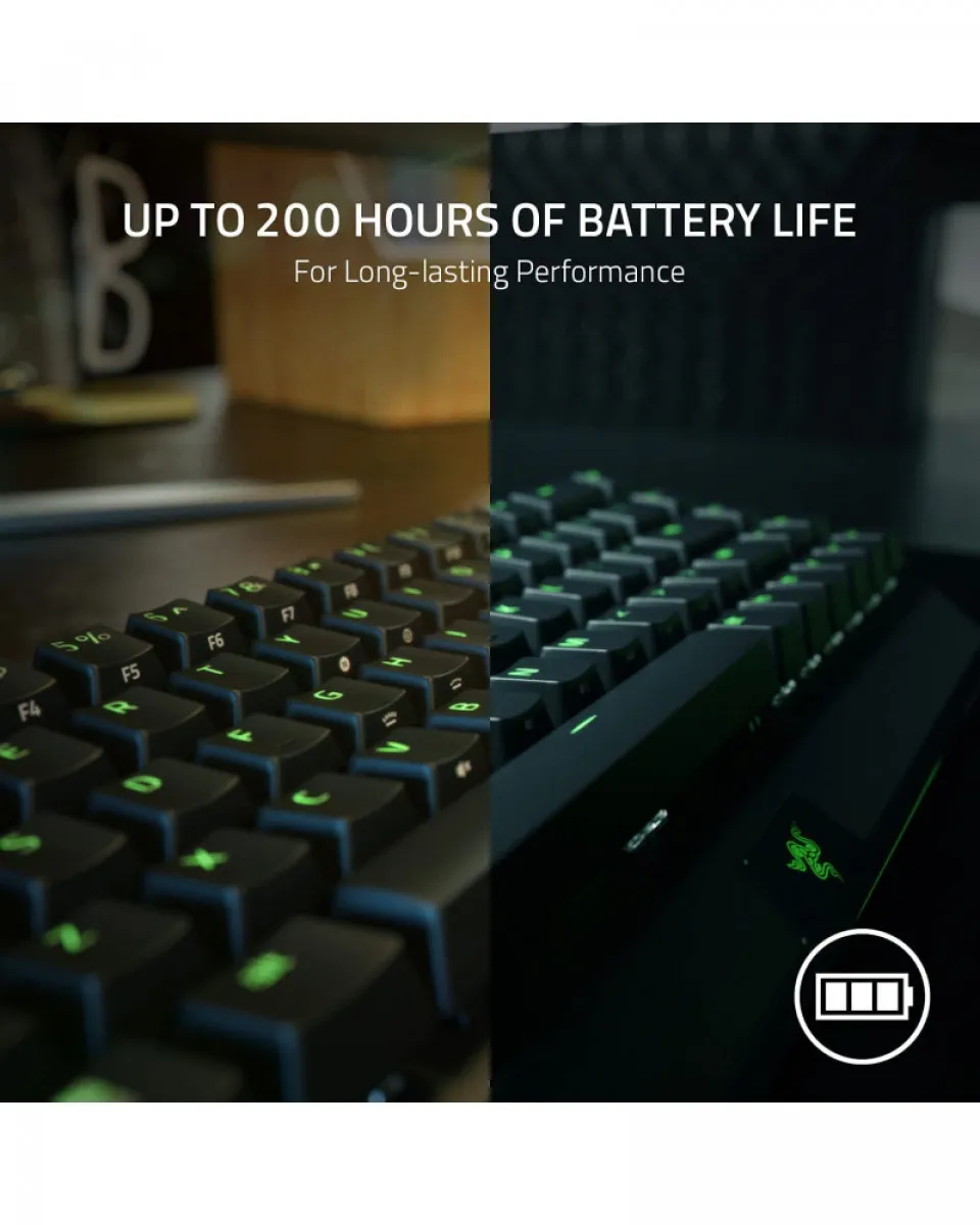 Tastatura Razer BlackWidow V3 Mini HyperSpeed 65% - Wireless - Green Switch 