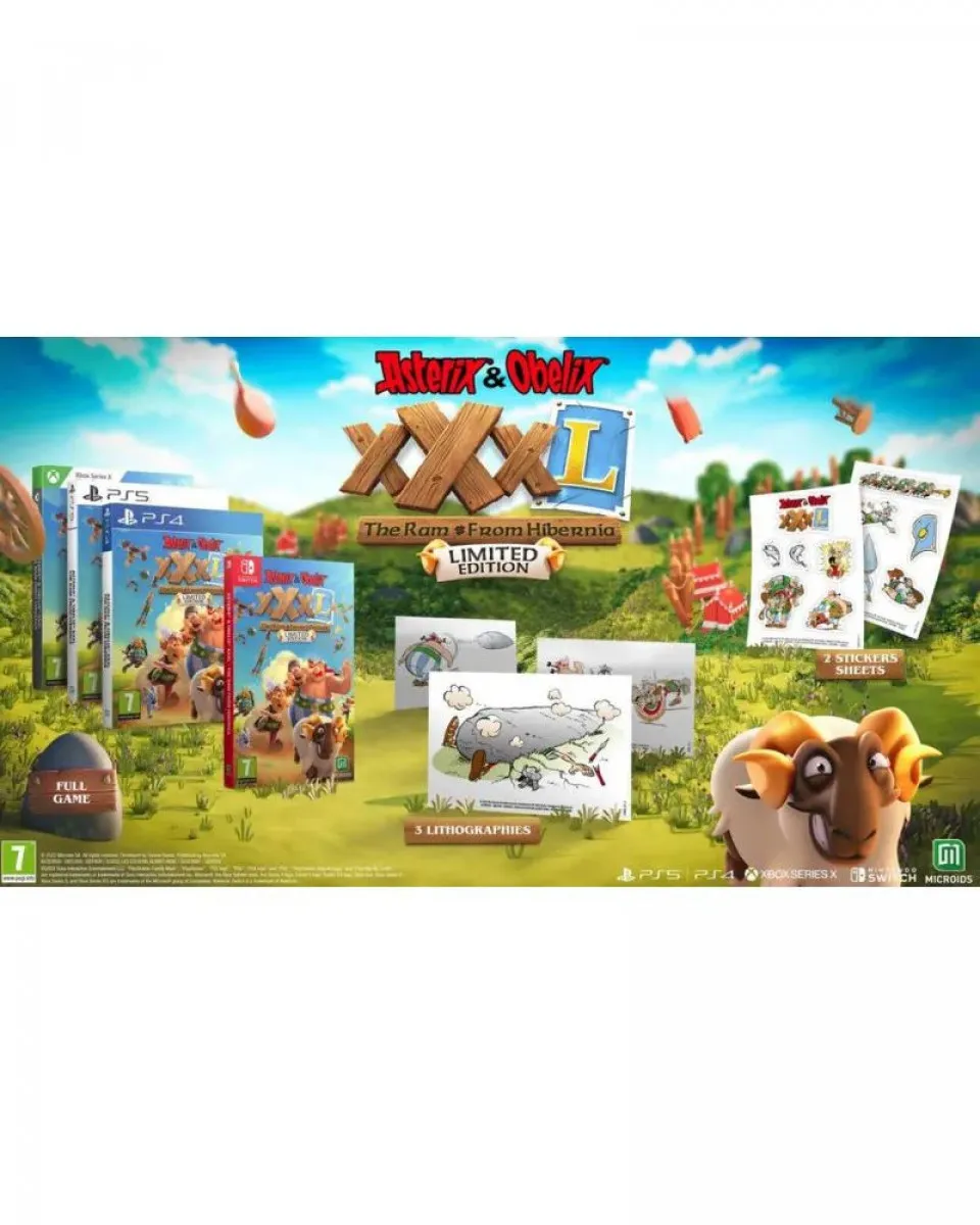 Switch Asterix & Obelix XXXL 3 - The Ram From Hibernia - Limited Edition 