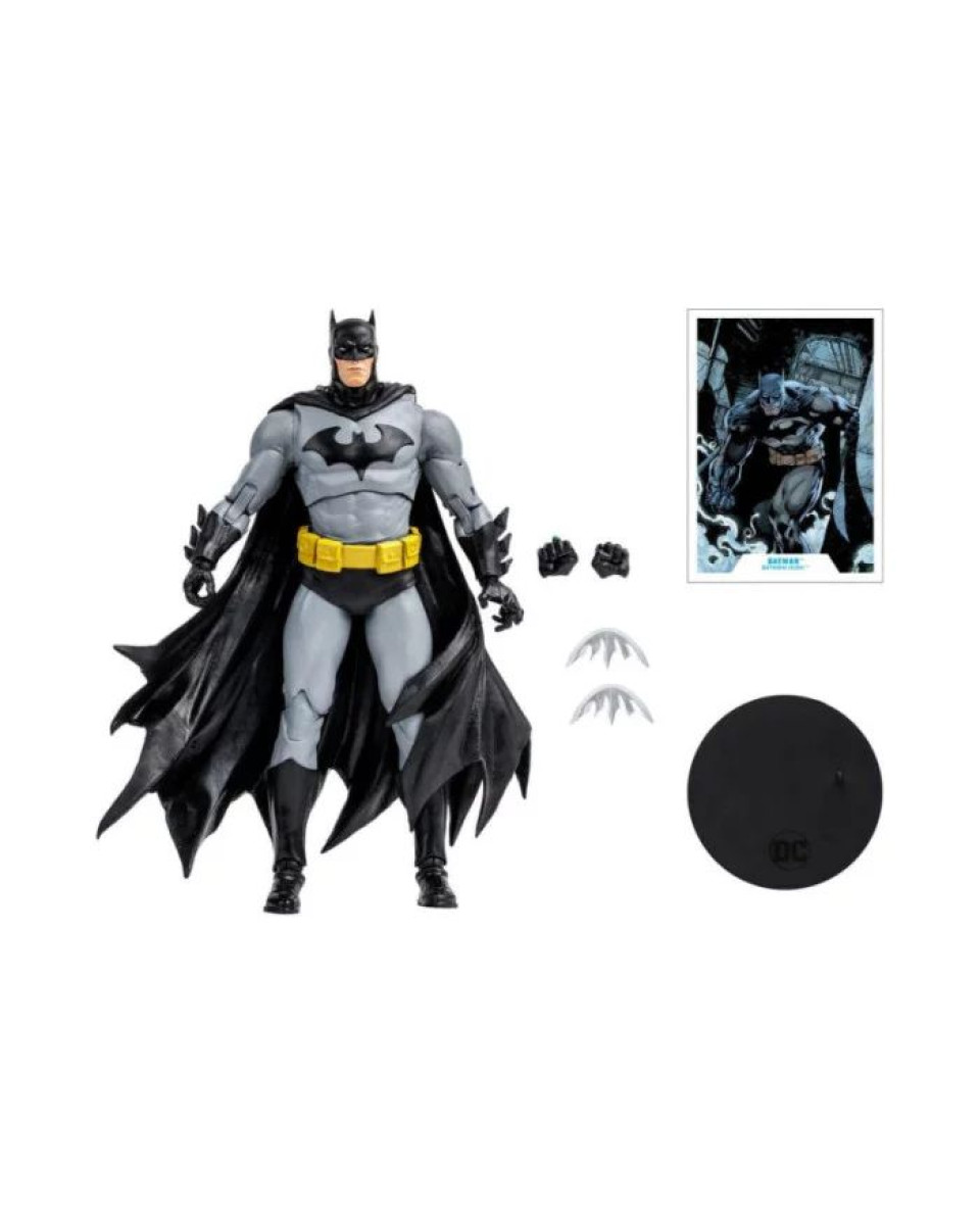Action Figure DC Multiverse - Batman Hush Black/Gray 