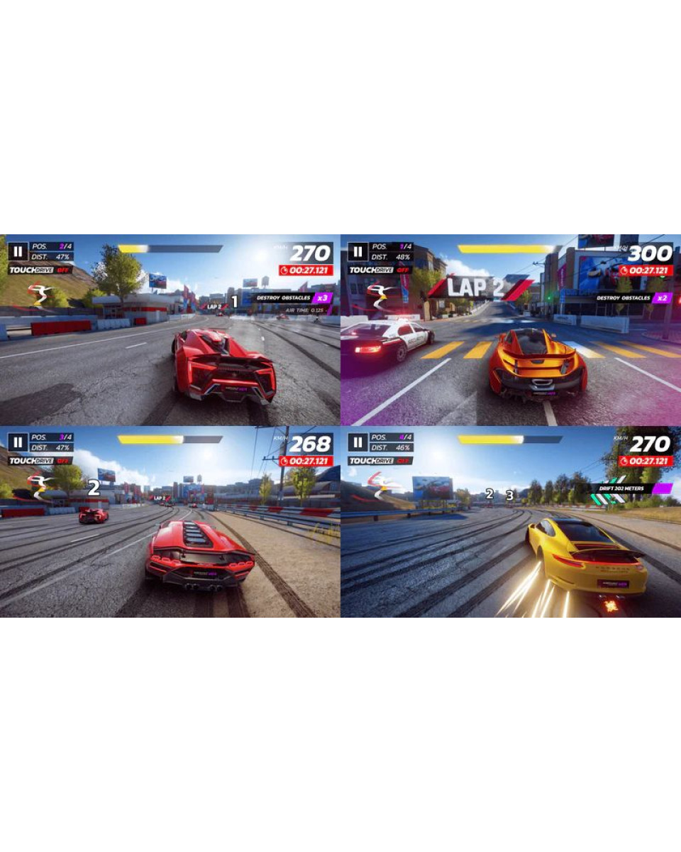 Switch Asphalt Legends UNITE - Supercharged Edition - Code in a Box 