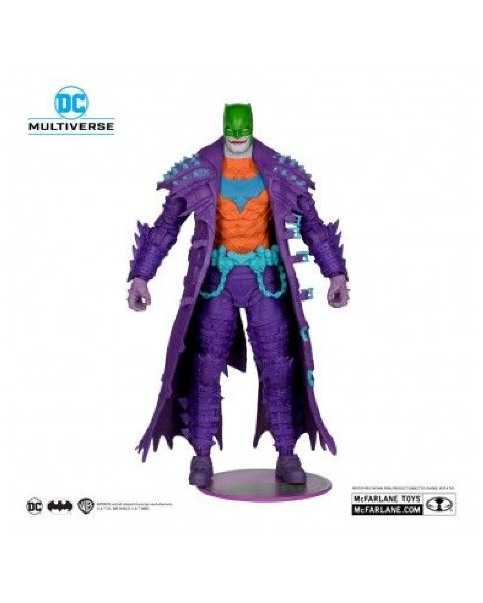Action Figure DC Multiverse - Batman (Dark Nights - Death Metal) Jokerized (Gold 