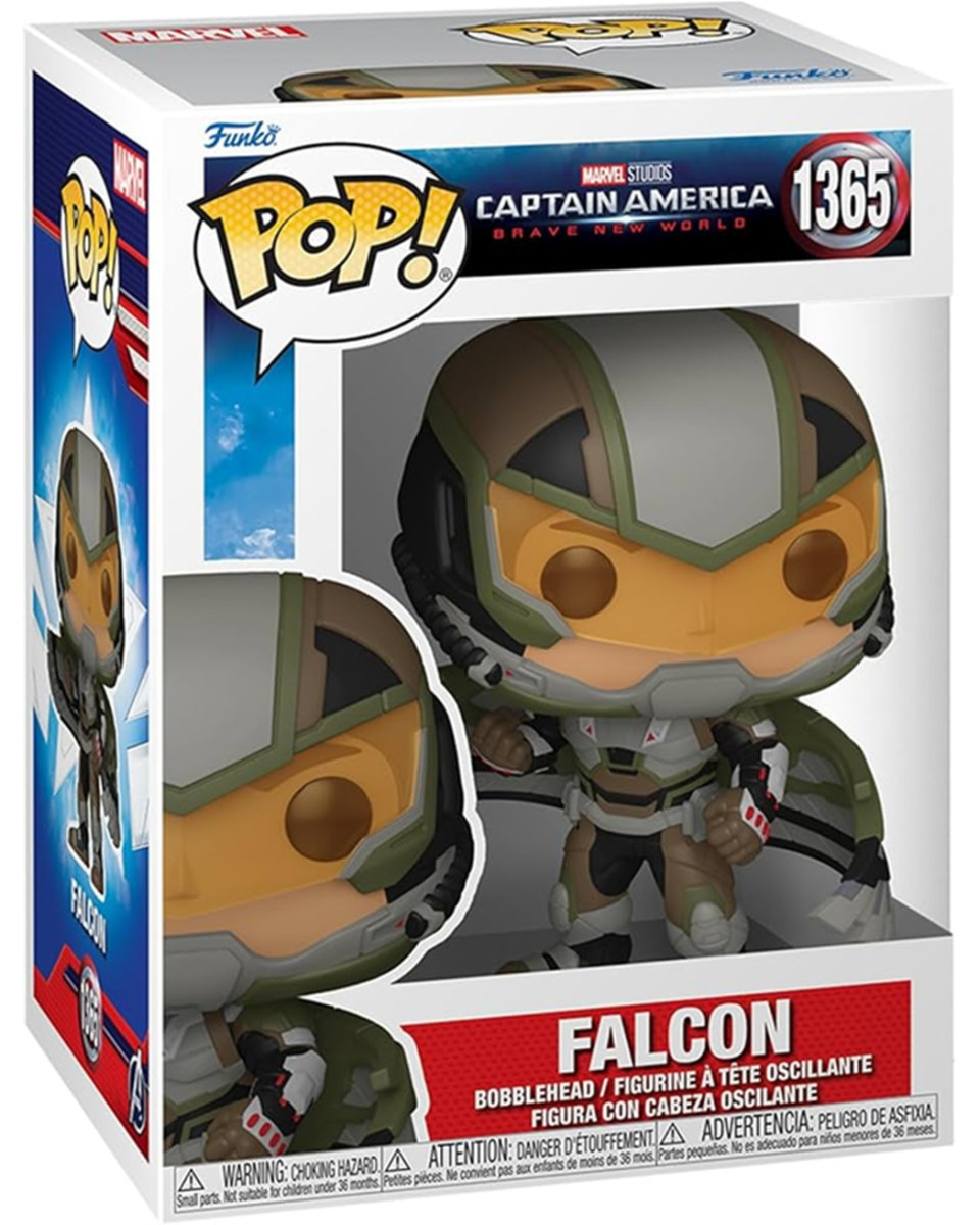 Bobble Figure Marvel - Captain America New World POP! - Captain America Brave 