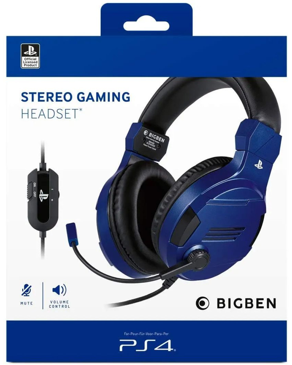 Slušalice BigBen Stereo Gaming Headset V3 - Blue 
