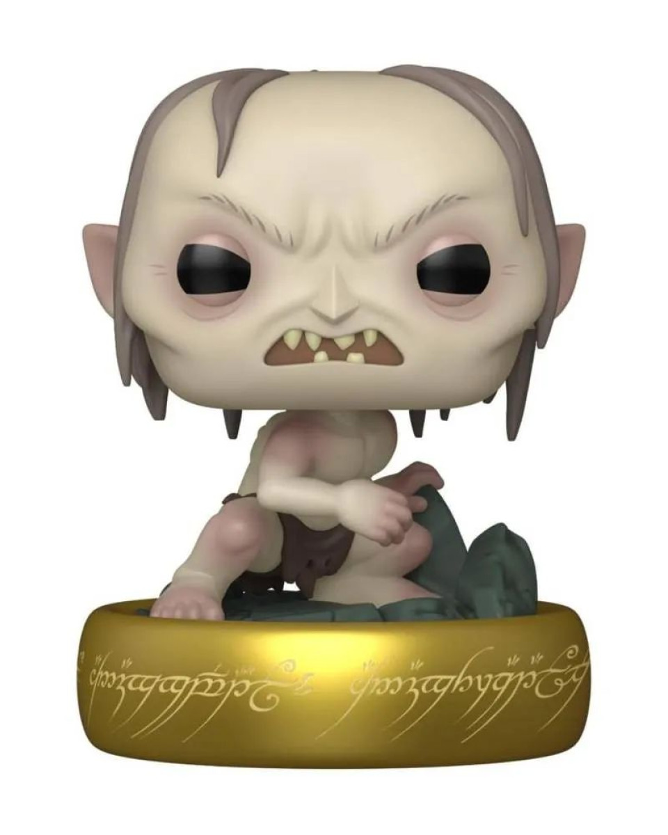 Bobble Figure Movies - The Lord of the Rings POP! - Gollum On Ring #1831 