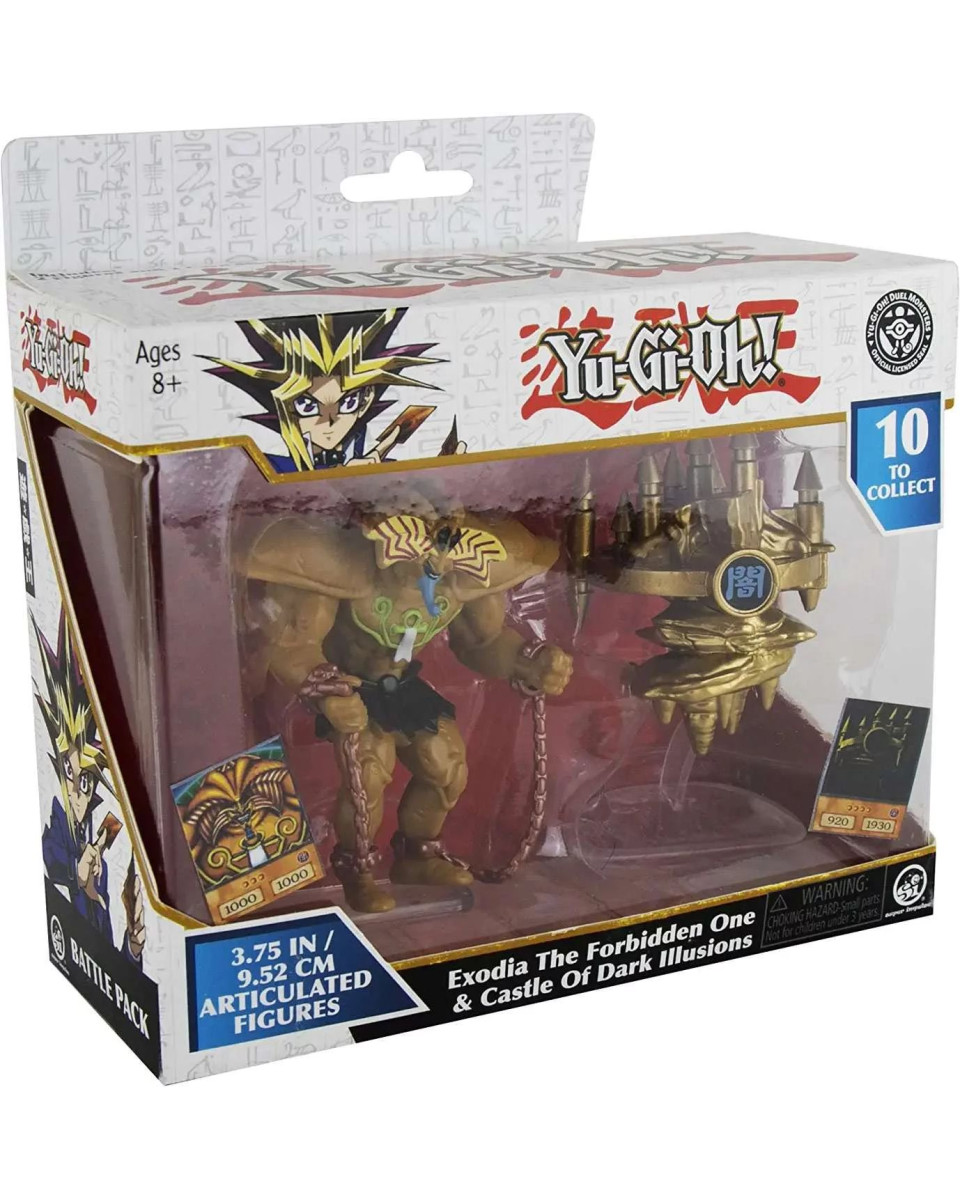 Action figure Yu-Gi-Oh 2-Pack - Exodia The Forbidden One & Castle Of Dark Illusi 