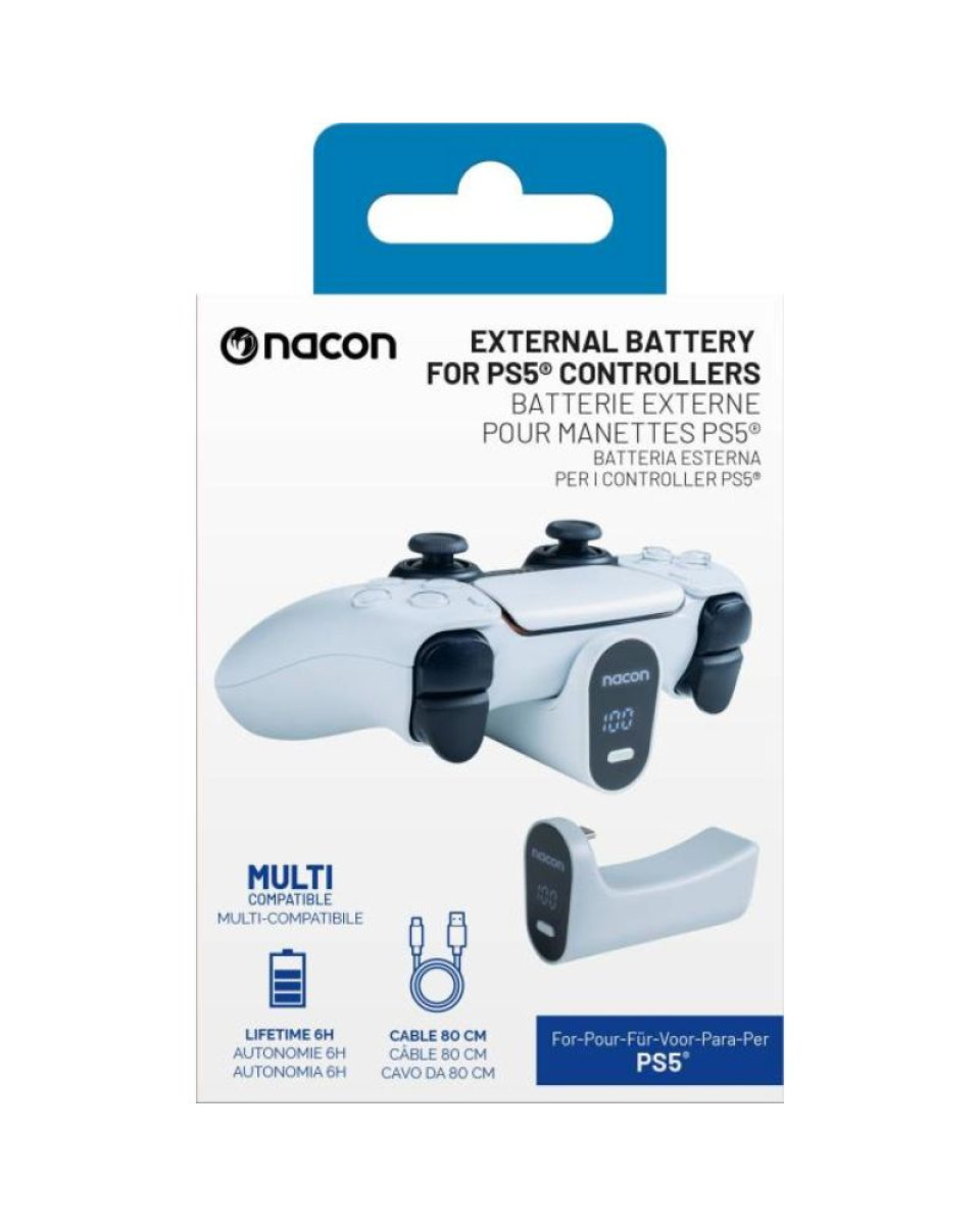 Punjač za Gamepad Nacon External Battery For PS5 Controllers 