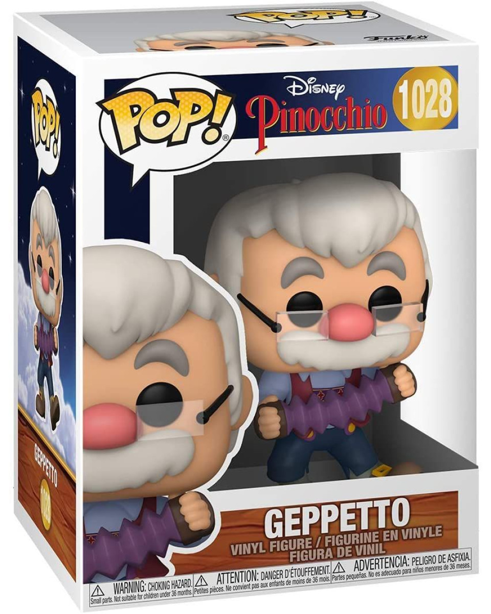 Bobble Figure Pinocchio Pop! - Geppetto 