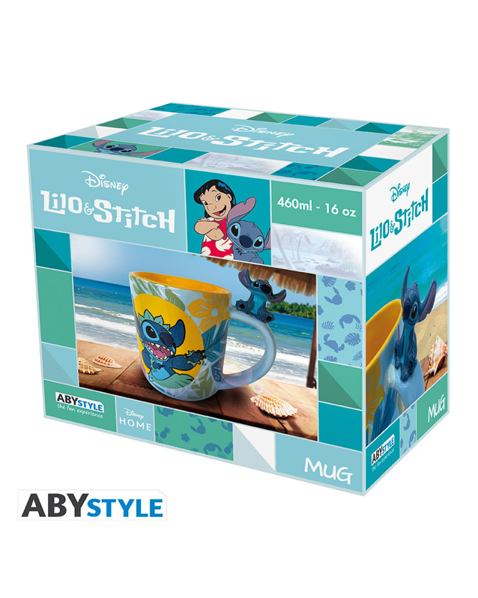 Šolja AbyStyle - Lilo & Stitch - Hawaiian Stitch 3D 