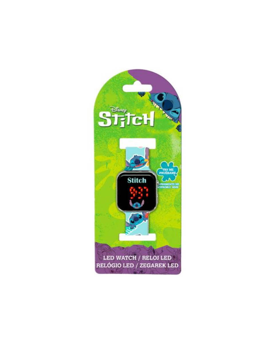 Ručni sat Disney - Stitch - Stitch With Pizza LED Watch 