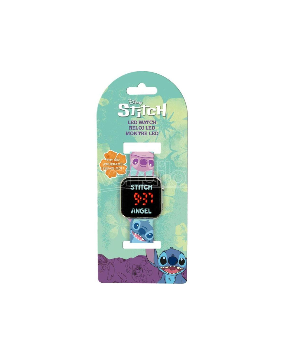 Ručni sat Disney - Stitch - Stitch & Angel LED Watch 