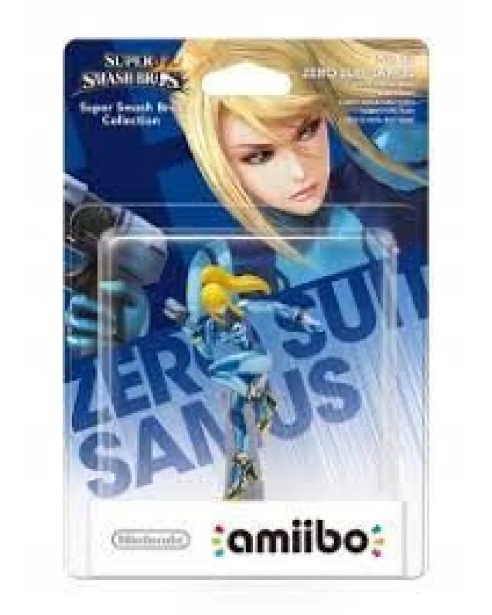 Amiibo Super Smash Bros - Zero Suit Samus No.40 