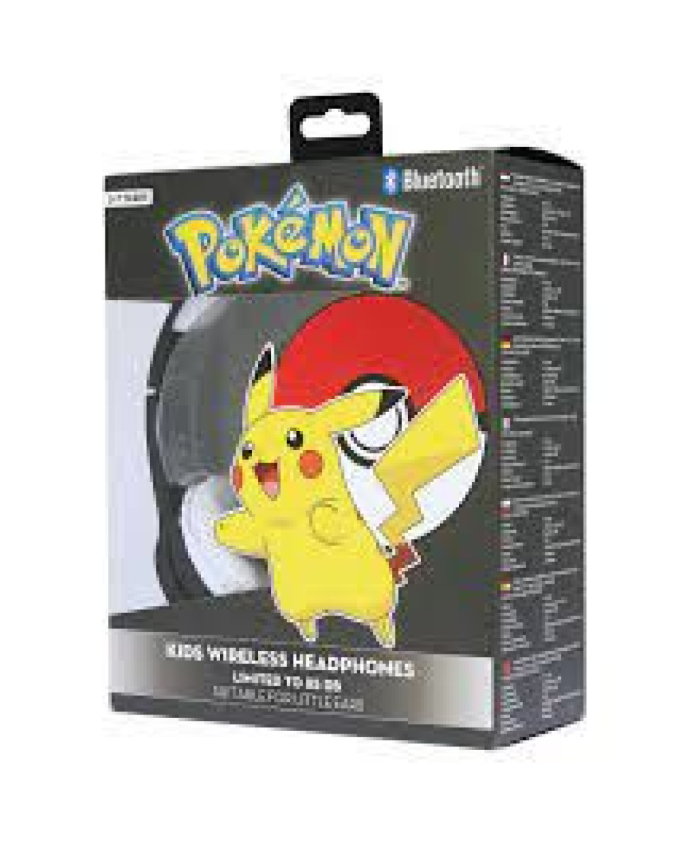 Slušalice Otl - Pokemon - Pokeball - Kids 3-7 - Black Wireless 