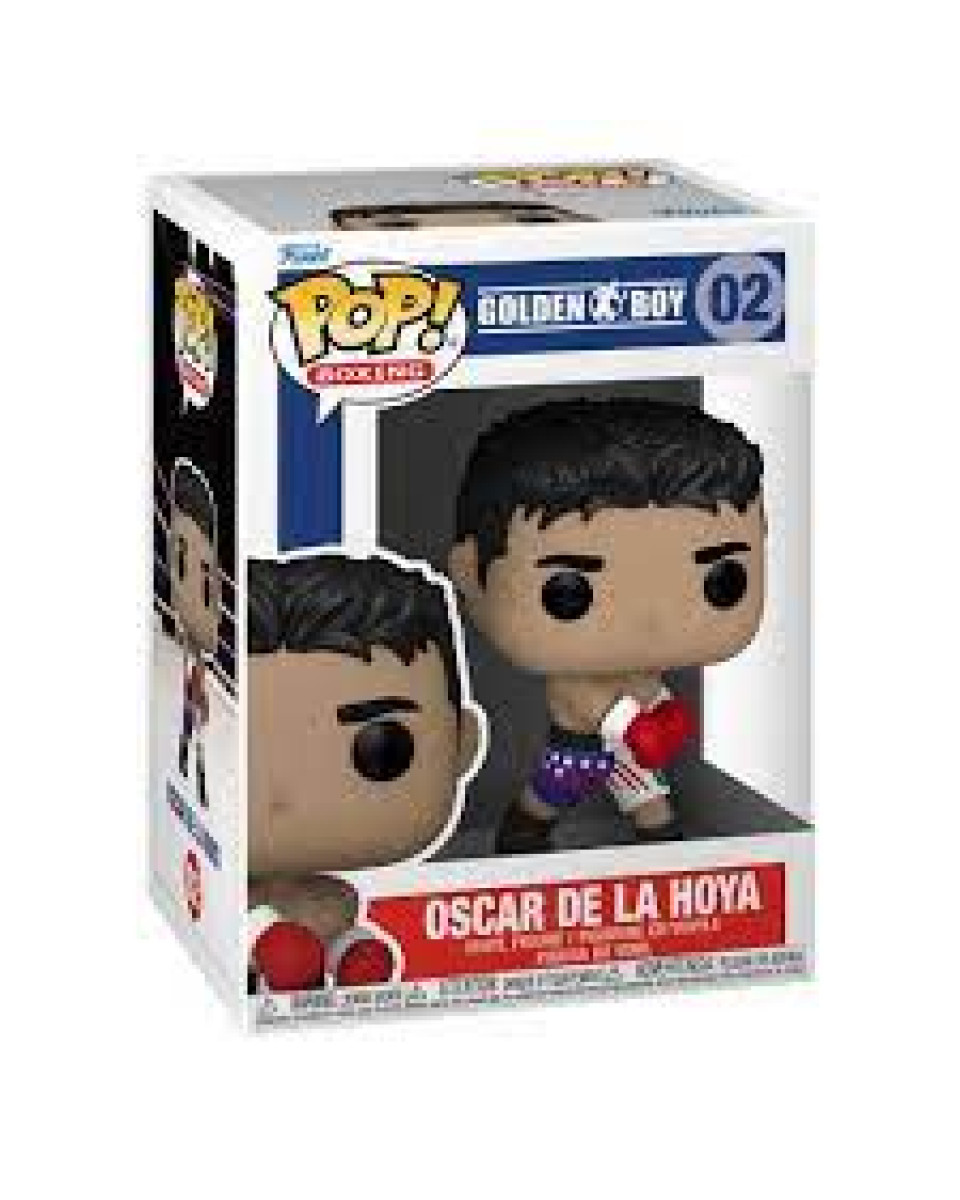 Bobble Figure Boxing Pop! - Golden Boy - Oscar De La Hoya 