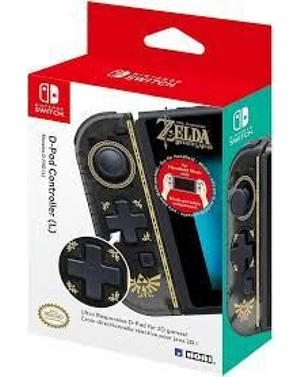 Gamepad Hori D-pad Controller (l) - The Legend Of Zelda - Breath Of The Wild 