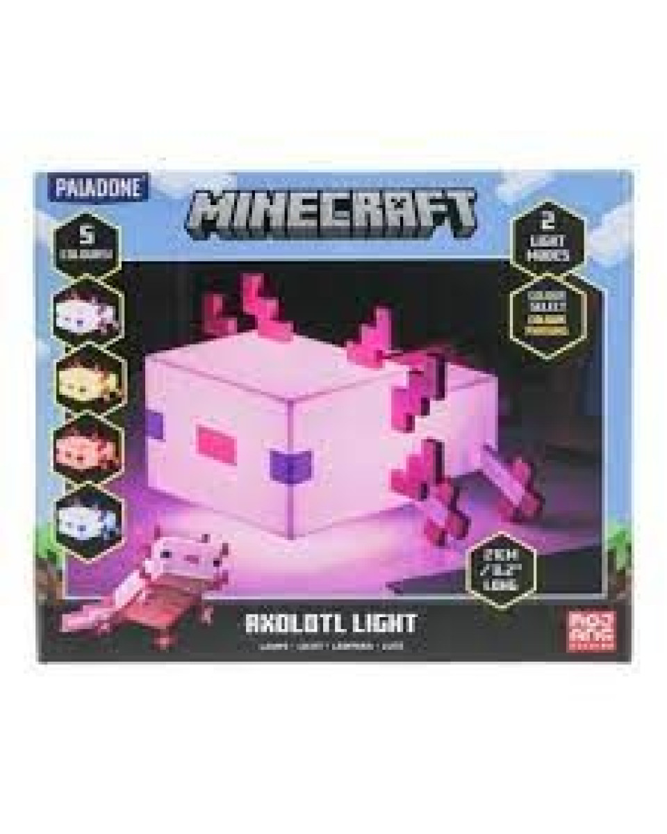 Lampa Paladone Minecraft - Axolotl Light 
