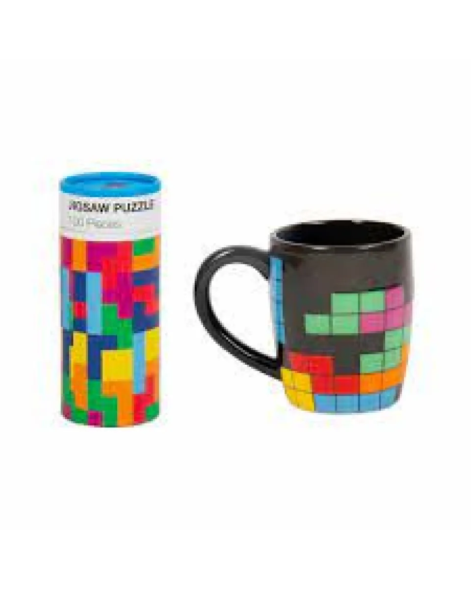 Set Mug And Puzzle - Tetris 