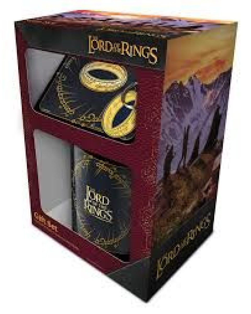 Gift Set - Lord of the Rings - Šolja, Notes & Privezak 