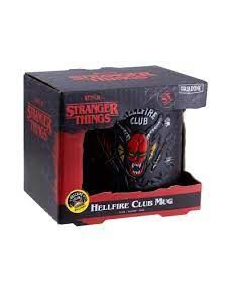 Šolja Paladone Stranger Things - Hellfire Club - Demon Embossed Mug 