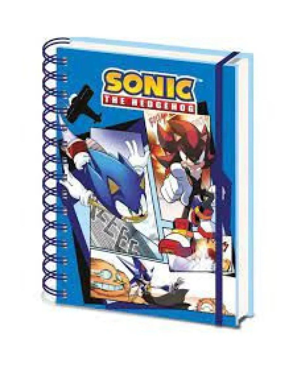 Sveska Sonic The Hedgehog - Comic Strip Jump Out 