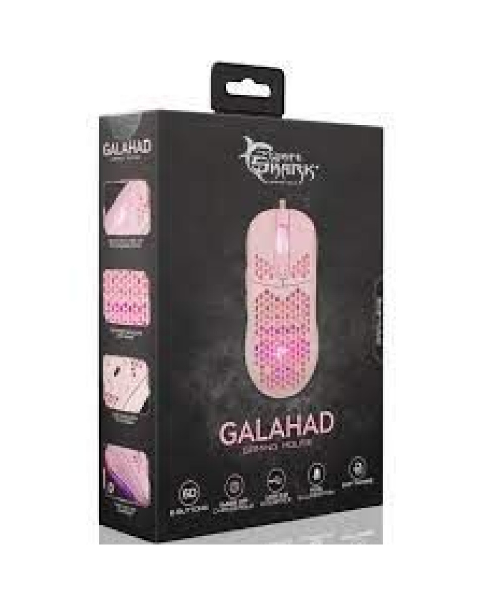 Miš White Shark - Galahad Gm-5007 - Pink 