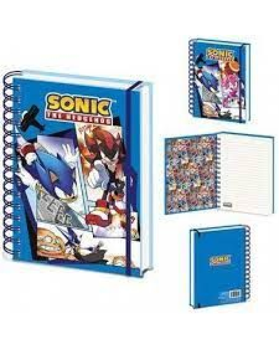 Sveska Sonic The Hedgehog - Comic Strip Jump Out 