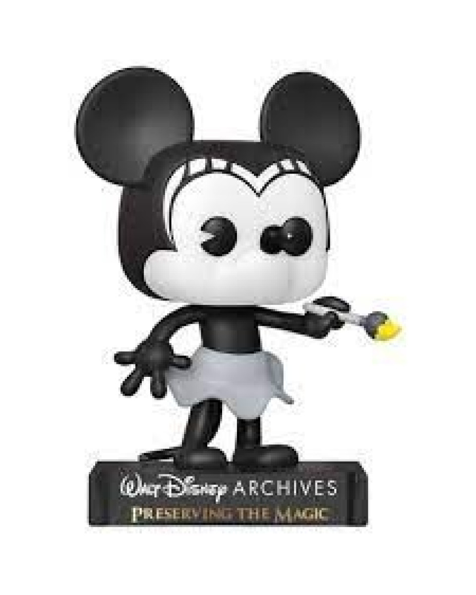 Bobble Figure Walt Disney Archives Pop! - Plane Crazy Minnie 