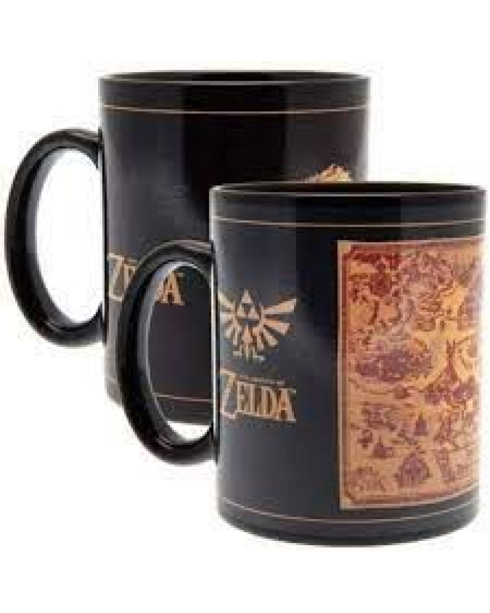 Šolja The Legend Of Zelda - Map Silhouette - Heat Change Mug 