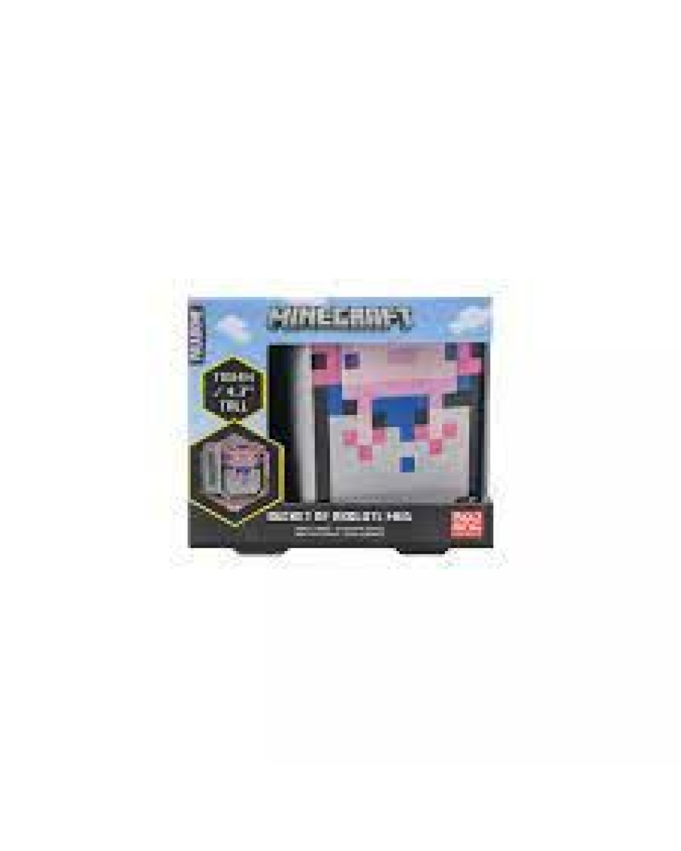 Šolja Paladone Minecraft - Axolotl Shaped Mug 