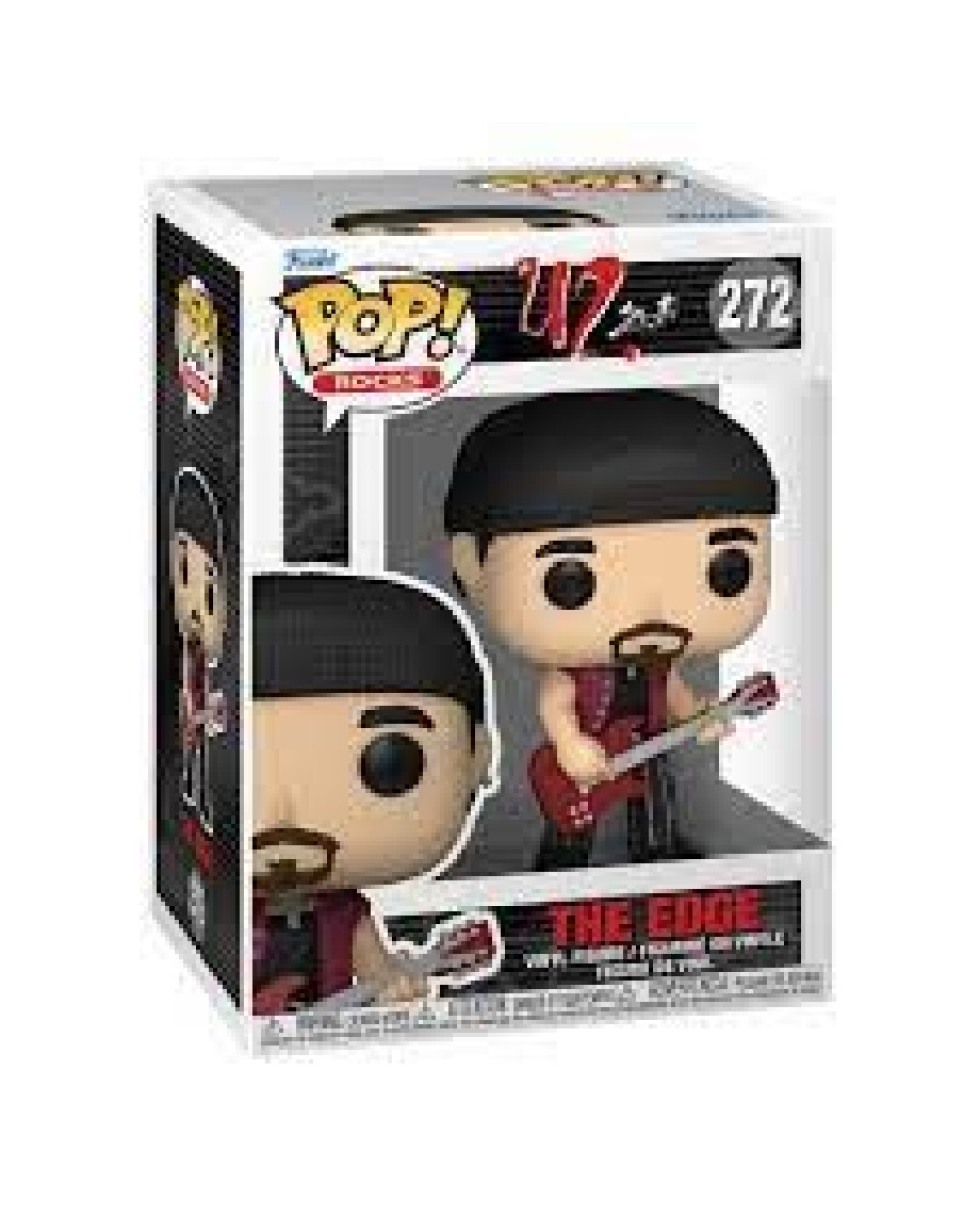Bobble Figure Rocks Pop! U2 - The Edge 