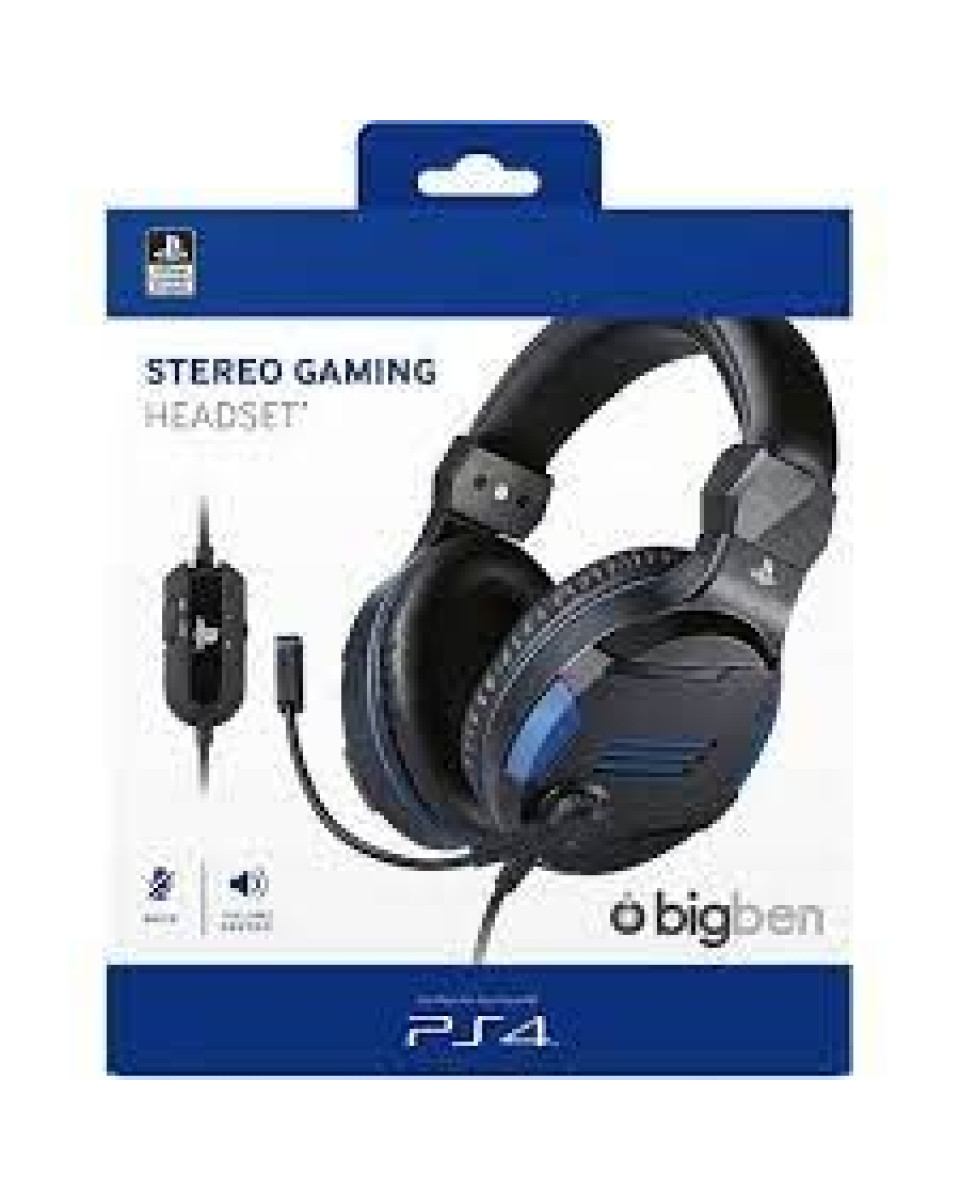 Slušalice Bigben Stereo Gaming Headset V3 Titanium - Black 
