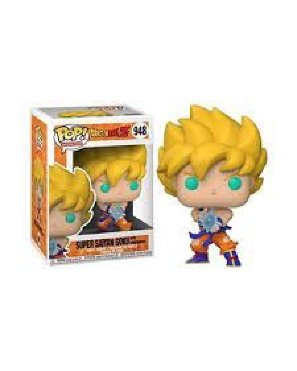 Bobble Figure Dragon Ball Z Pop! - Goku With Kamehameha Wave 