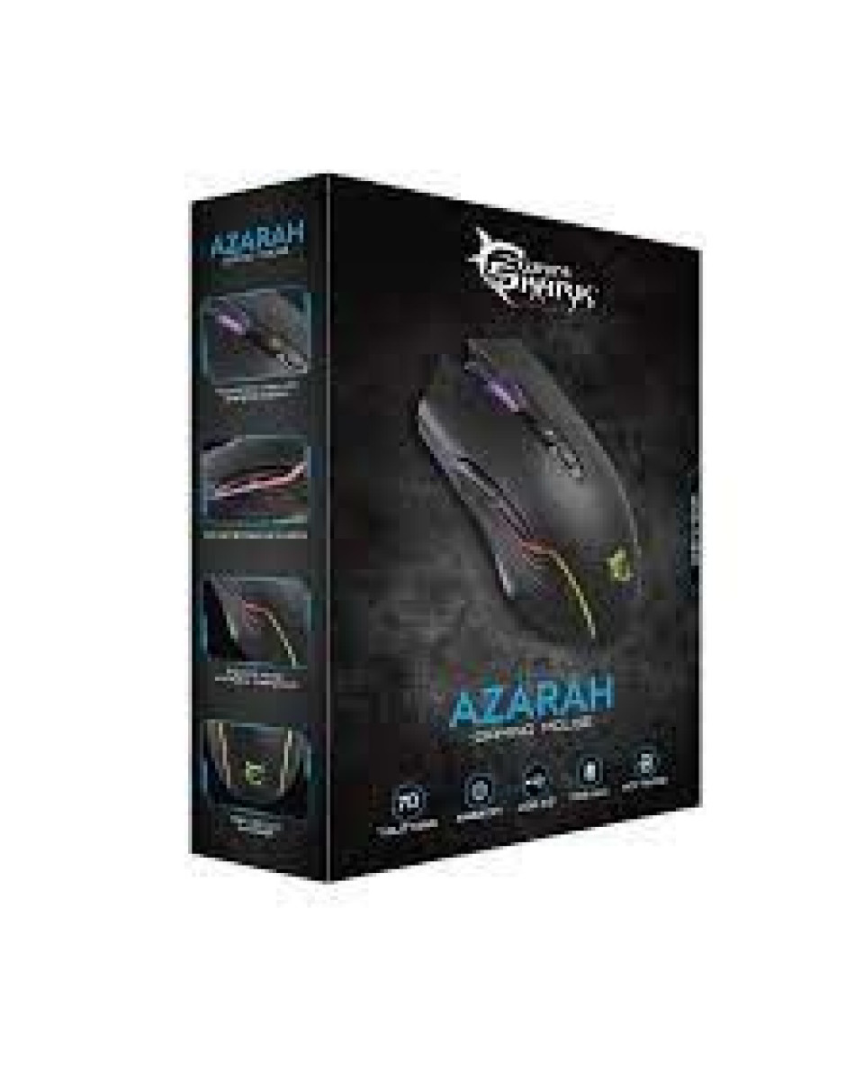 Miš White Shark Azarah Rgb - Gm-5003 