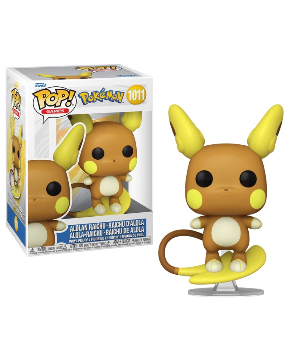 Bobble Figure Games - Pokemon POP! - Alolan Raichu 