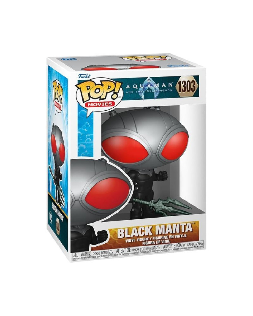 Bobble Figure Movies - Aquaman And The Lost Kingdom POP! - Black Manta 